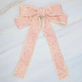 Artful Stitch Bow Hair Clip-4